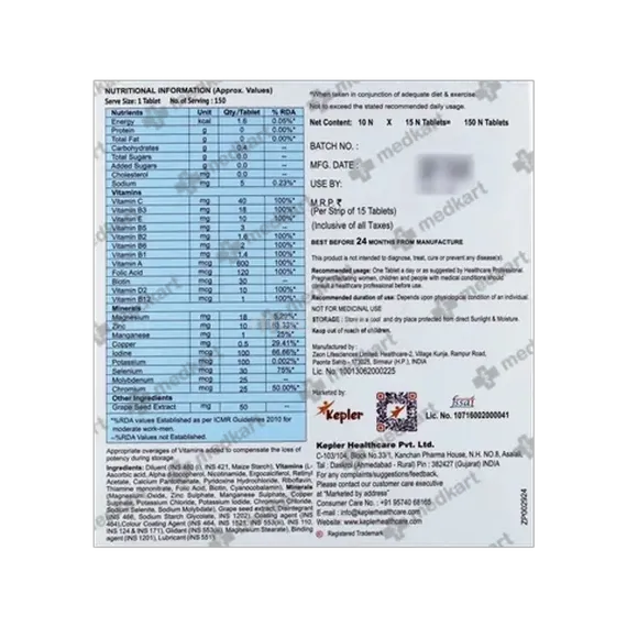 moktel tablet 15's